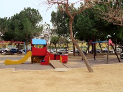 area infantil parque instalaciones