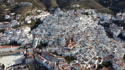 Vistas generales de Cómpeta