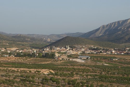 Vistas generales de Algueña