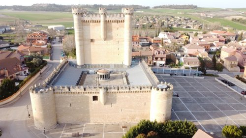 Vistas generales de Fuensaldaña