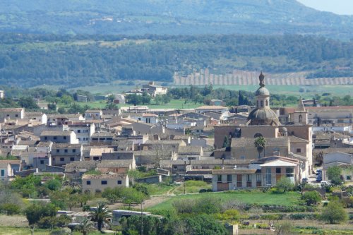 Vistas generales de Vilafranca de Bonany