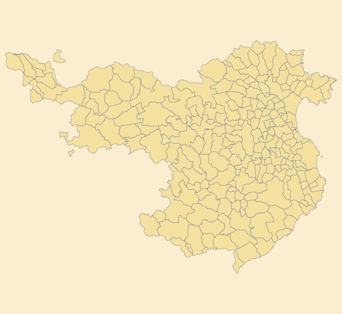 mapa de Girona
