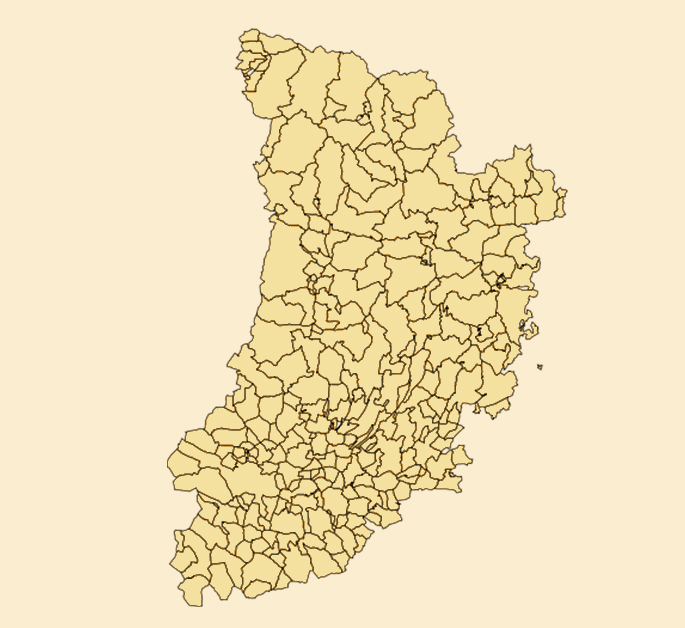 mapa de Lleida