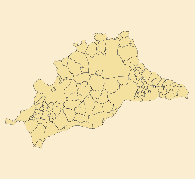 mapa de Málaga