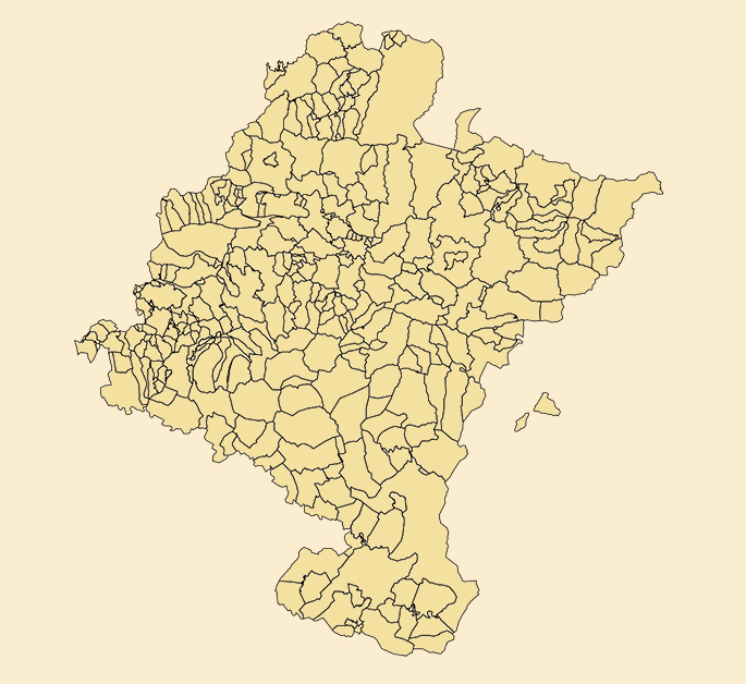 mapa de Navarra