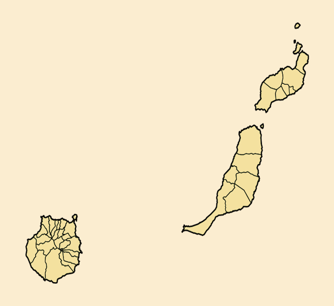 mapa de Las Palmas