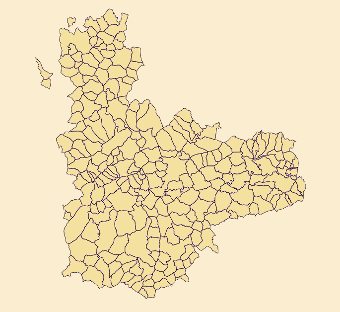 mapa de Valladolid