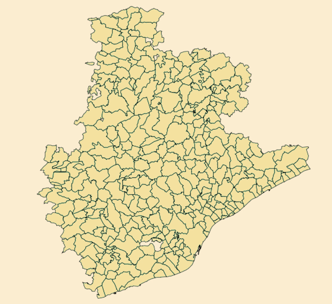 mapa de Barcelona